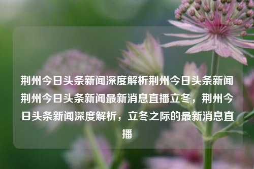 荆州今日头条新闻深度解析荆州今日头条新闻荆州今日头条新闻最新消息直播立冬，荆州今日头条新闻深度解析，立冬之际的最新消息直播，立冬之际，荆州今日头条新闻深度解析与最新消息直播