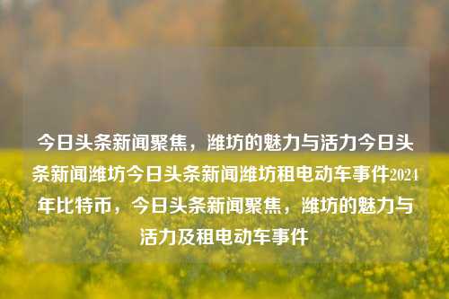 今日头条新闻聚焦，潍坊的魅力与活力今日头条新闻潍坊今日头条新闻潍坊租电动车事件2024年比特币，今日头条新闻聚焦，潍坊的魅力与活力及租电动车事件，今日头条新闻聚焦，潍坊魅力与活力并存，租电动车事件引关注