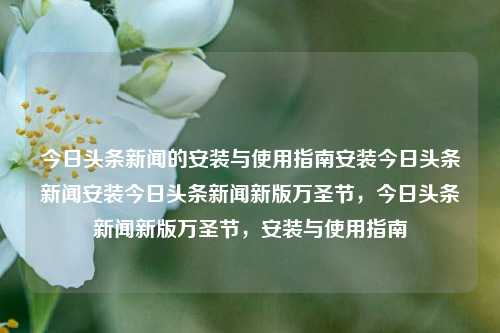 今日头条新闻的安装与使用指南安装今日头条新闻安装今日头条新闻新版万圣节，今日头条新闻新版万圣节，安装与使用指南，今日头条新闻新版万圣节特辑，安装与使用指南