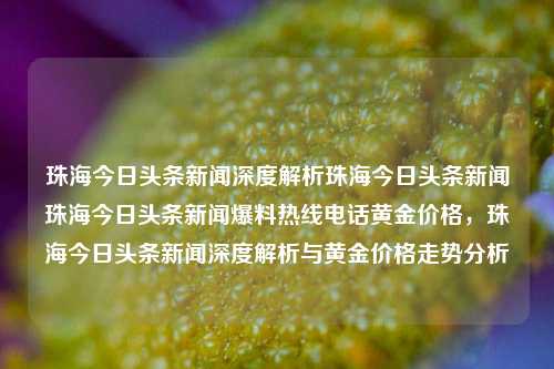 珠海今日头条新闻深度解析珠海今日头条新闻珠海今日头条新闻爆料热线电话黄金价格，珠海今日头条新闻深度解析与黄金价格走势分析，珠海今日头条新闻深度解析与黄金价格走势分析