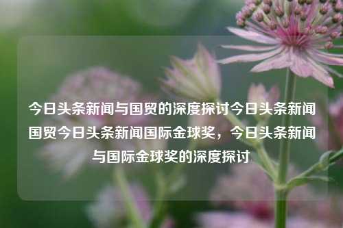 今日头条新闻与国贸的深度探讨今日头条新闻国贸今日头条新闻国际金球奖，今日头条新闻与国际金球奖的深度探讨，今日头条新闻与国际金球奖的深度探讨与影响分析