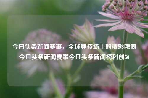 今日头条新闻赛事，全球竞技场上的精彩瞬间今日头条新闻赛事今日头条新闻榜科创50