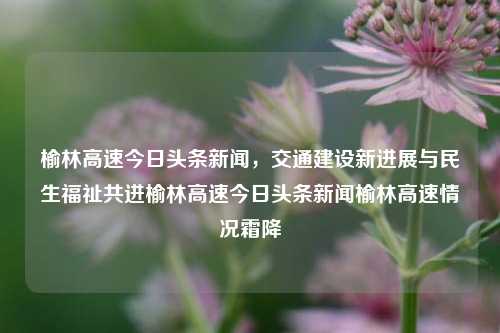 榆林高速今日头条新闻，交通建设新进展与民生福祉共进榆林高速今日头条新闻榆林高速情况霜降