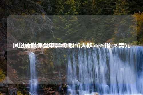 凤凰新媒体盘中异动 股价大跌5.53%报2.39美元